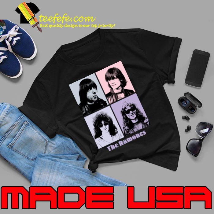 The Ramones 1977s Pop Art American punk rock band formed T-Shirt Unisex The Ramones 1977s Pop Art American punk rock band formed T-Shirt Unisex