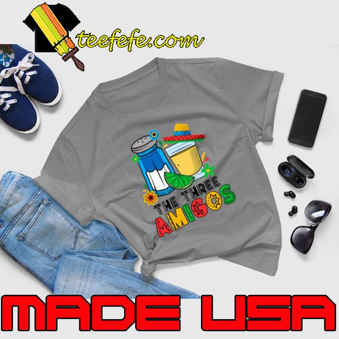 The Three Amigos Tequila Lime Salt T-Shirt Unisex The Three Amigos Tequila Lime Salt T-Shirt Unisex