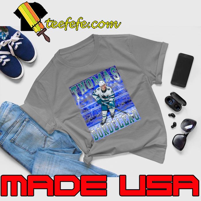 Thomas Bordeleau American professional ice hockey forward for the San Jose Sharks T-Shirt Unisex Thomas Bordeleau American professional ice hockey forward for the San Jose Sharks T-Shirt Unisex