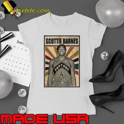 Toronto Raptors Scottie Barnes American professional basketball T-Shirt