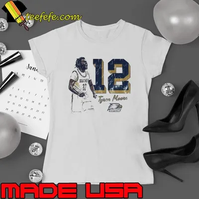 Tyren Moore Georgia Southern Eagles Guard basketball player shirt