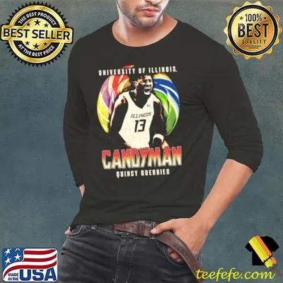 University Of Illinois Candayman Quincy Guerrier shirt