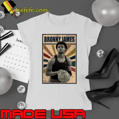 Usc Trojans Bronny James American college basketball player T-Shirt
