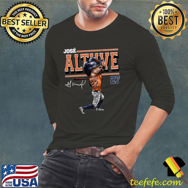 Venezuelan professional baseball second baseman jose altuve cartoon T-Shirt Venezuelan professional baseball second baseman jose altuve cartoon T-Shirt