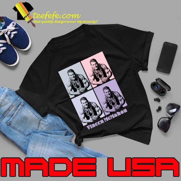Vincen McMahon 80s Pop American businessman and former professional T-Shirt Unisex Vincen McMahon 80s Pop American businessman and former professional T-Shirt Unisex