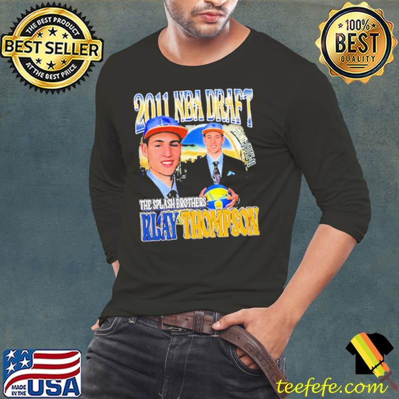 Vintage 2011 Draft The Splash Brothers Klay Thompson Shirt Long Sleeve Tee Vintage 2011 Draft The Splash Brothers Klay Thompson Shirt Long Sleeve Tee