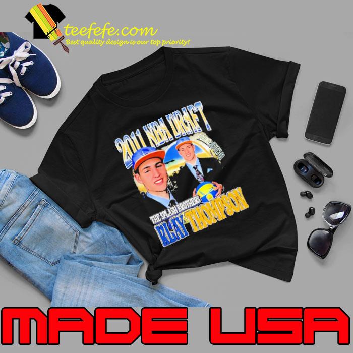 Vintage 2011 Draft The Splash Brothers Klay Thompson Shirt Unisex Vintage 2011 Draft The Splash Brothers Klay Thompson Shirt Unisex