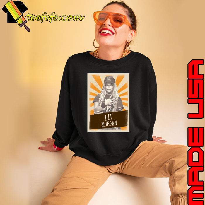 Vintage Aesthetic Liv Morgan American professional wrestler and actress T-Shirt