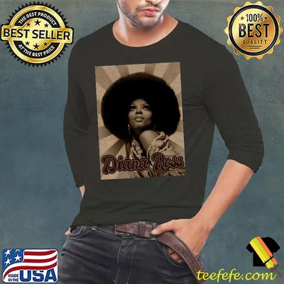 Vintage Diana Ross American singer and actress T-Shirt