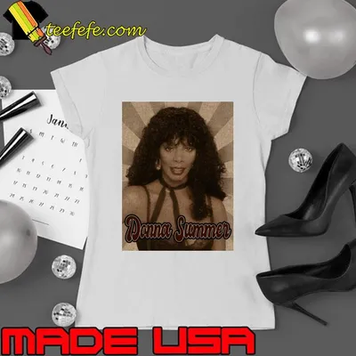 Vintage Donna Summer American singer songwriter T-Shirt