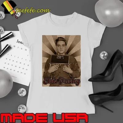 Vintage Elvis Presley American singer and actor Known as the King of Rock T-Shirt