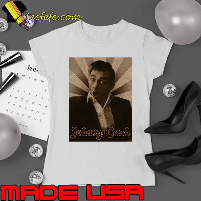 Vintage Johnny Cash American country singer-songwriter T-Shirt