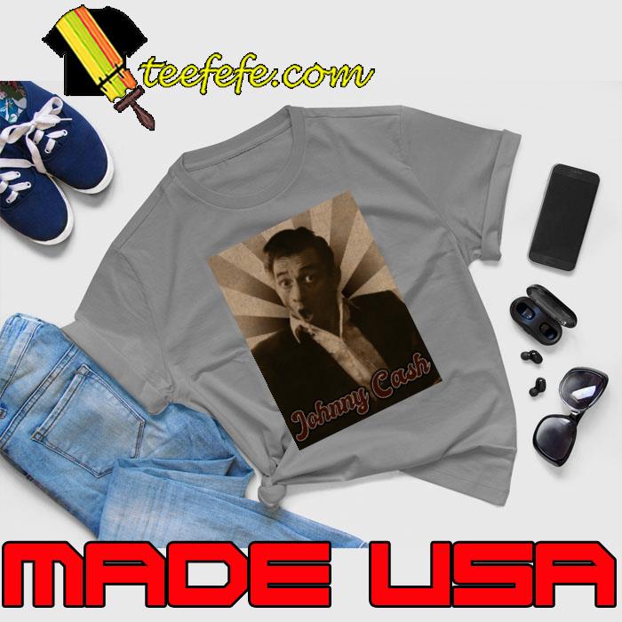Vintage Johnny Cash American country singer-songwriter T-Shirt Unisex Vintage Johnny Cash American country singer-songwriter T-Shirt Unisex