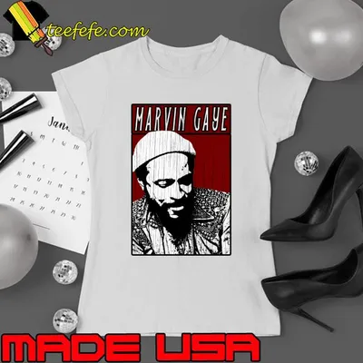Vintage Marvin Gaye American singer songwriter and musician T-Shirt