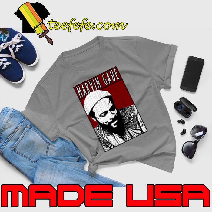 Vintage Marvin Gaye American singer songwriter and musician T-Shirt Unisex Vintage Marvin Gaye American singer songwriter and musician T-Shirt Unisex