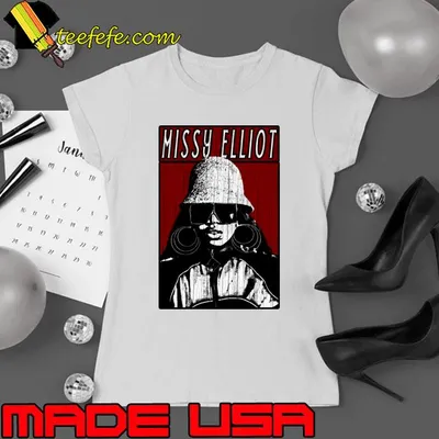 Vintage Missy Elliot American rapper singer songwriter record producer T-Shirt