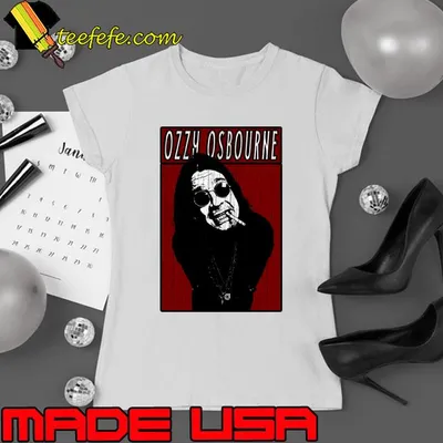 Vintage Ozzy Osbourne English musician and media personality T-Shirt