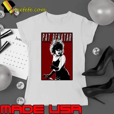 Vintage Pat Benatar American rock singer and songwriter T-Shirt