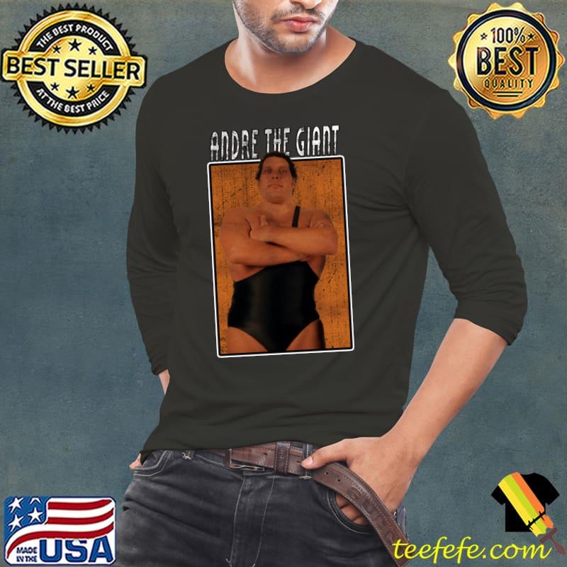 Vintage Wwe Andre The Giant French professional wrestler and actor T-Shirt