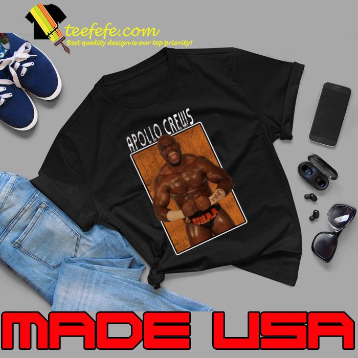 Vintage Wwe Apollo Crews Nigerian-American professional wrestler T-Shirt Unisex Vintage Wwe Apollo Crews Nigerian-American professional wrestler T-Shirt Unisex