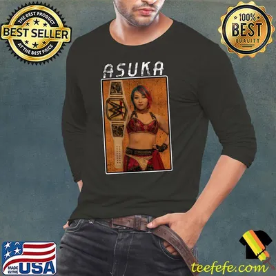 Vintage Wwe Asuka Japanese professional wrestler T-Shirt