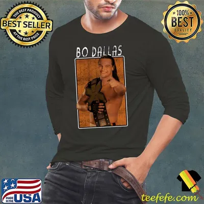 Vintage Wwe Bo Dallas American professional wrestler T-Shirt