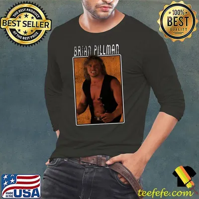 Vintage Wwe Brian Pillman American professional wrestler and professional football player T-Shirt