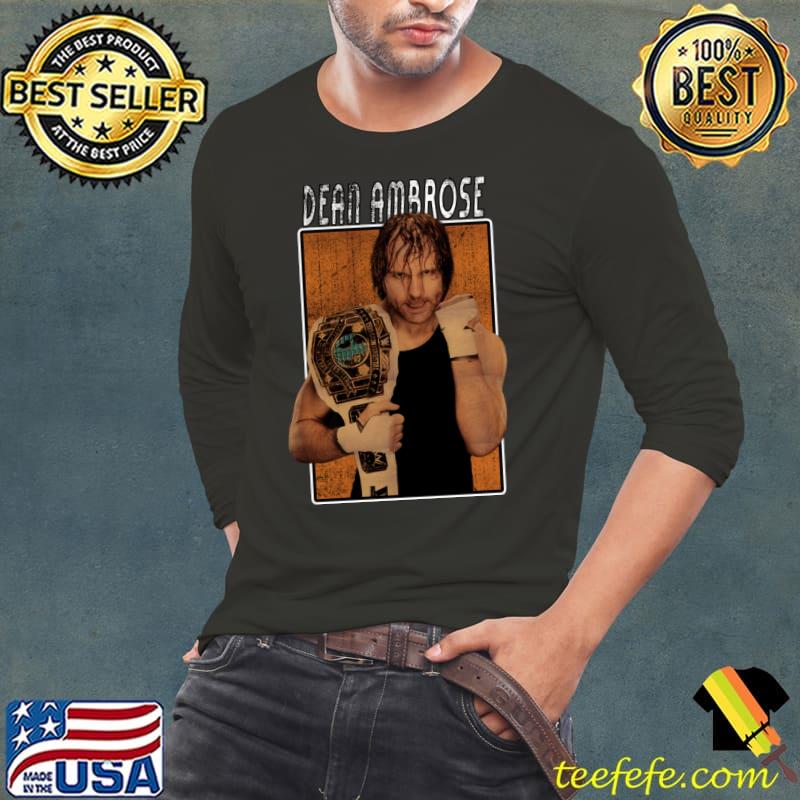 Vintage Wwe Dean Ambrose began competing in the company's developmental T-Shirt