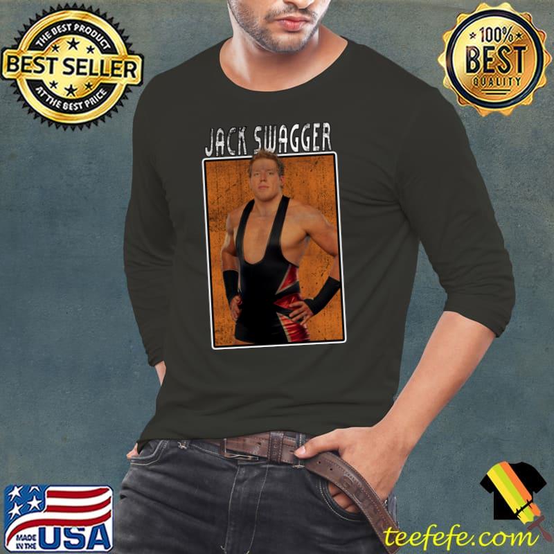 Vintage Wwe Jack Swagger American professional wrestler and mixed martial artist T-Shirt Long Sleeve Tee Vintage Wwe Jack Swagger American professional wrestler and mixed martial artist T-Shirt Long Sleeve Tee