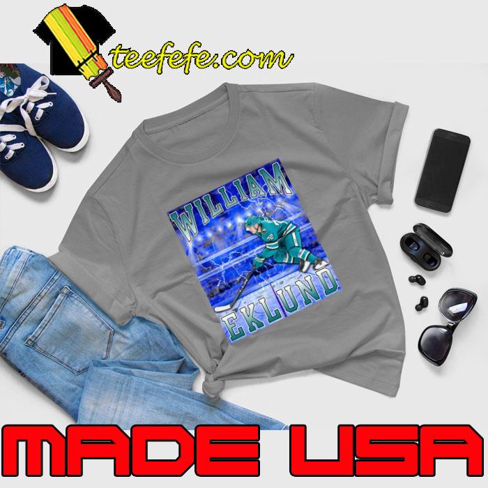 William Eklund Swedish professional ice hockey forward for the San Jose Sharks T-Shirt Unisex William Eklund Swedish professional ice hockey forward for the San Jose Sharks T-Shirt Unisex