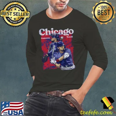 Willson Contreras & Seiya Suzuki Chicago C Duo T-Shirt