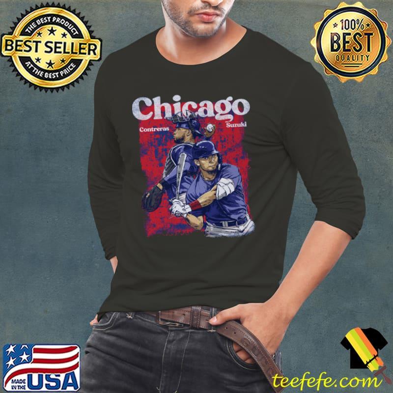 Willson Contreras & Seiya Suzuki Chicago C Duo T-Shirt