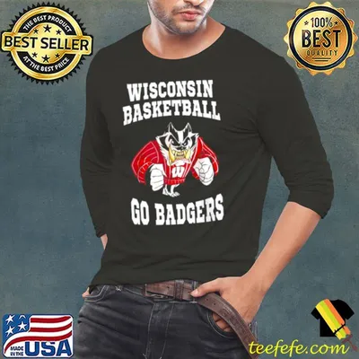 Wisconsin badgers basketball go badgers mascot Shirt