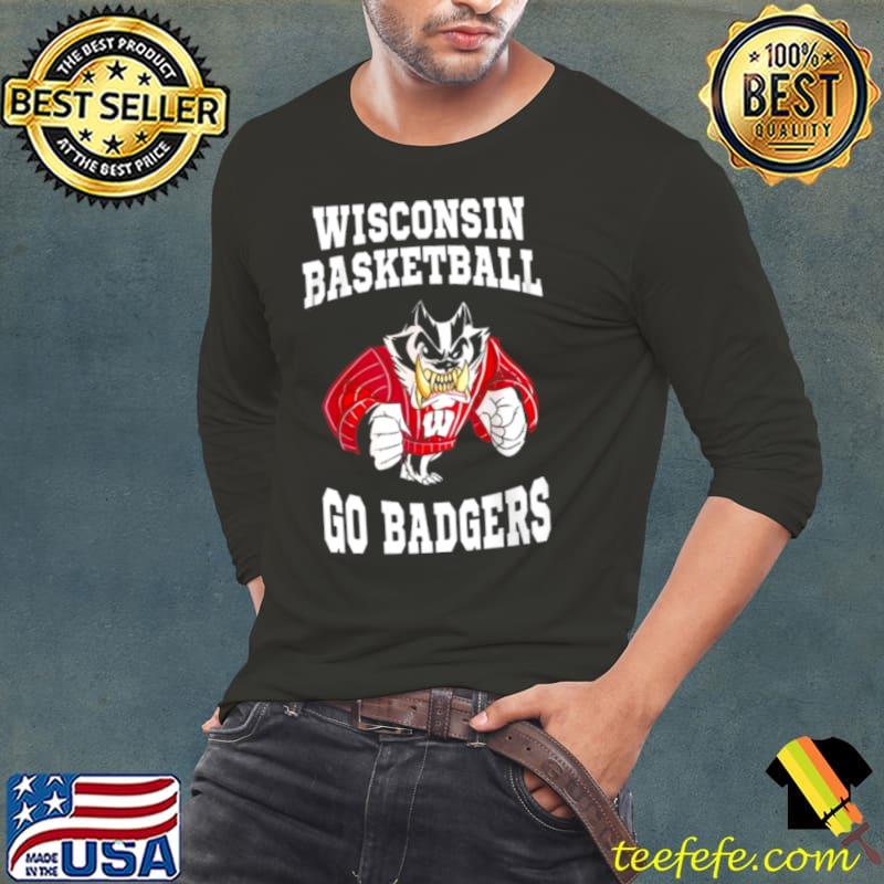 Wisconsin badgers basketball go badgers mascot Shirt Wisconsin badgers basketball go badgers mascot Shirt
