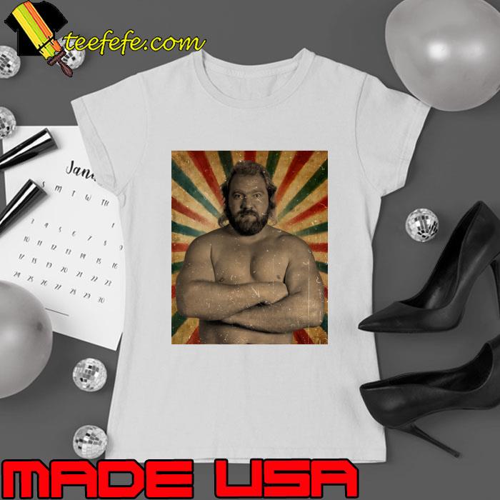 Wrestlers of the 1980s Big John Studd T-Shirt Ladies tee Wrestlers of the 1980s Big John Studd T-Shirt Ladies tee