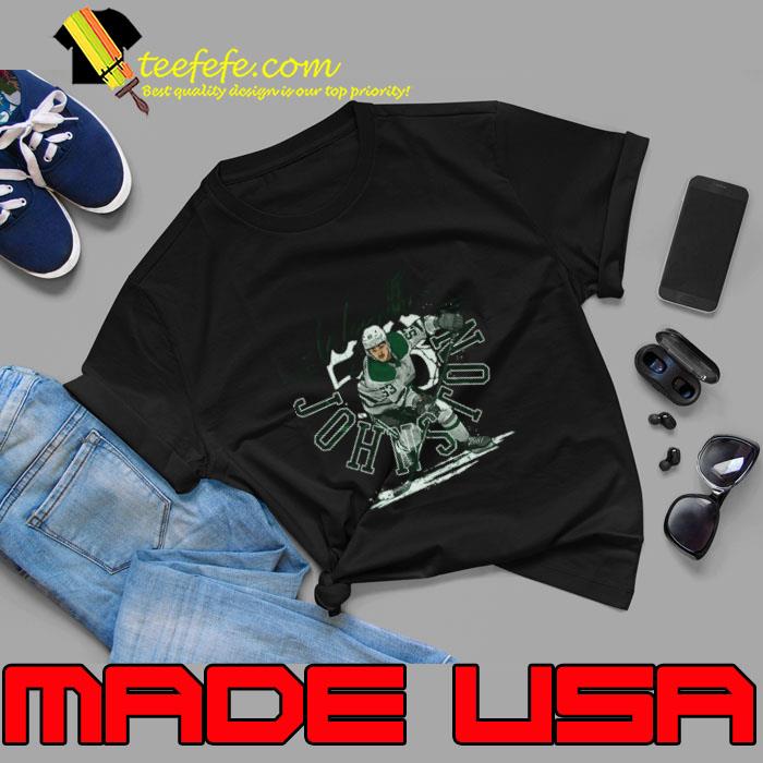 Wyatt Johnston Canadian professional ice hockey centre Dallas Player Name T-Shirt Unisex Wyatt Johnston Canadian professional ice hockey centre Dallas Player Name T-Shirt Unisex