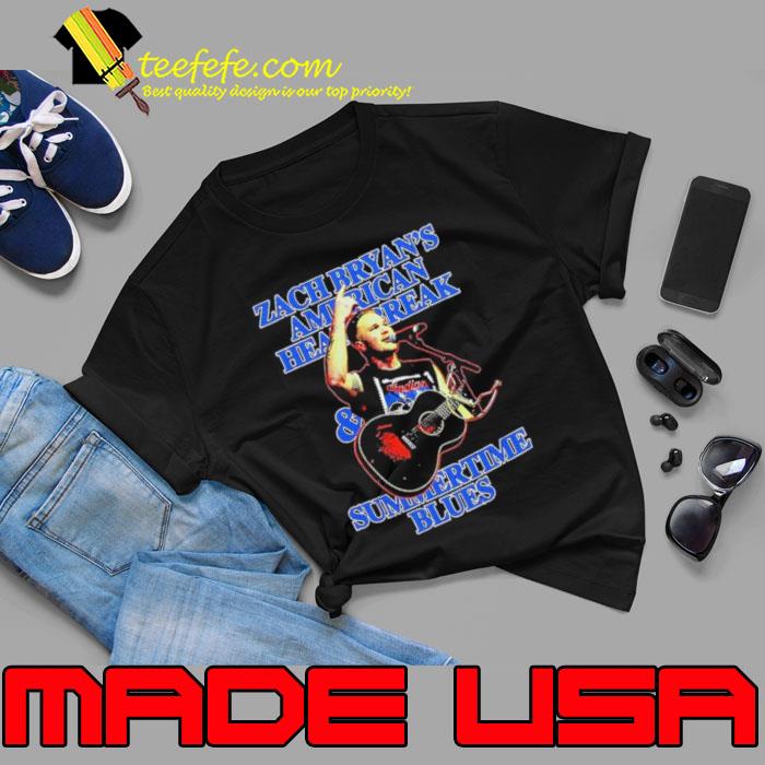 Zach Bryan American Head Break Summertime Blues Shirt Unisex Zach Bryan American Head Break Summertime Blues Shirt Unisex