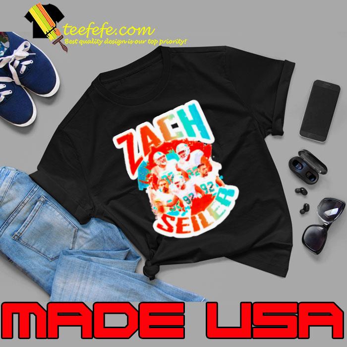 Zach Sieler Miami Dolphins football shirt