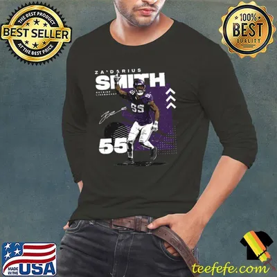 Za'Darius Smith American football defensive end Minnesota Squared T-Shirt