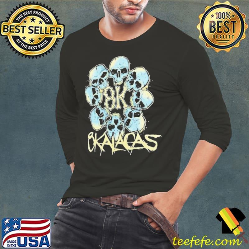 8 caracas manic merch skull graphic 2024 s Long Sleeve Tee 8 caracas manic merch skull graphic 2024 s Long Sleeve Tee