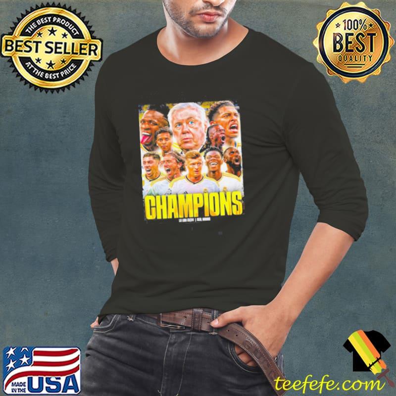A Fantastic Season For Real Madrid Laliga Ea Sports Champion 2023-24 Shirt Long Sleeve Tee A Fantastic Season For Real Madrid Laliga Ea Sports Champion 2023-24 Shirt Long Sleeve Tee
