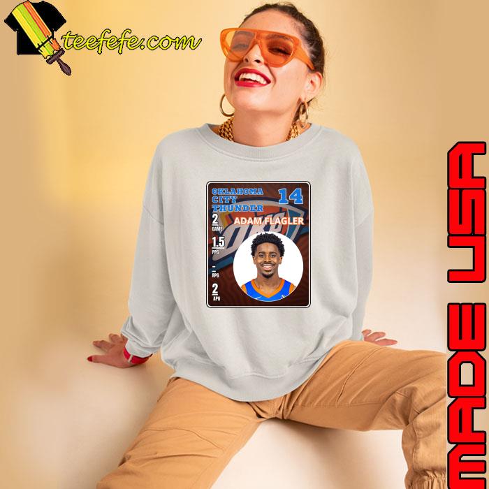 Adam Flagler American professional basketball player for the Oklahoma City Thunder T-Shirt Sweatshirt Adam Flagler American professional basketball player for the Oklahoma City Thunder T-Shirt Sweatshirt