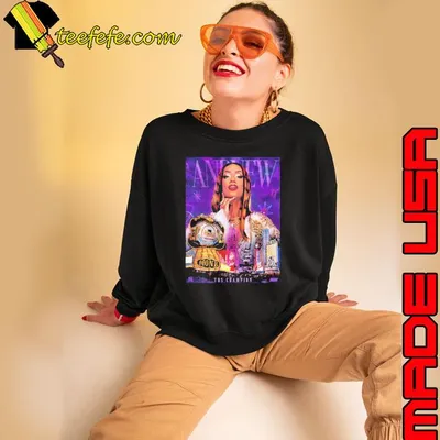 AEW Double Or Nothing 2024 Sasha Banks And New TBS Champion shirt