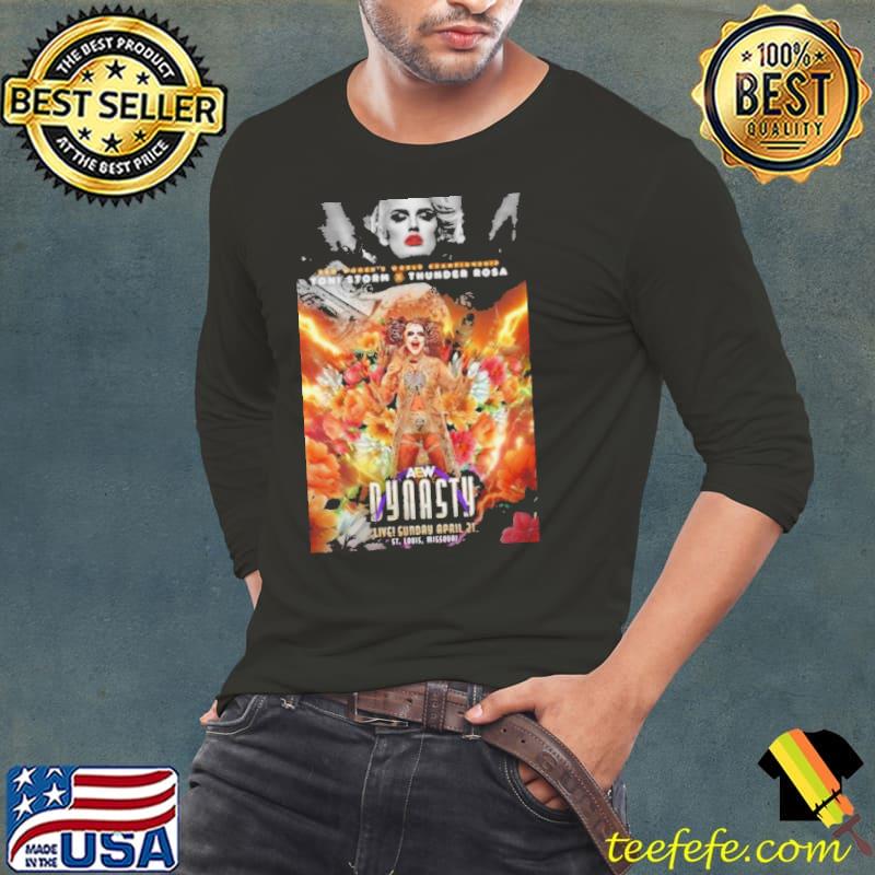 Aew Women’s World Championship Toni Storm Vs Thunder Rosa Aew Dynasty shirt