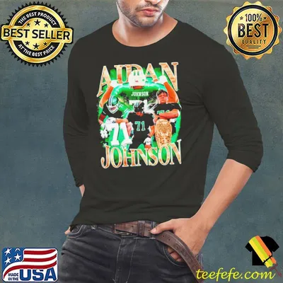 Aidan Johnson Ohio Bobcats 71 shirt