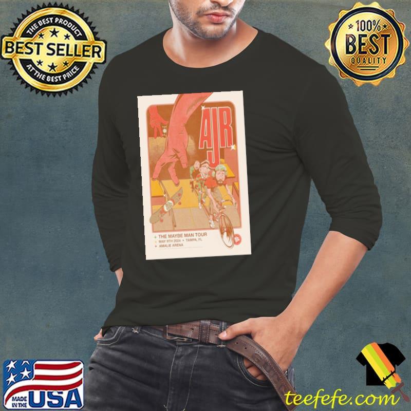 AJR May 9 2024 Amalie Arena, Tampa, FL Poster shirt