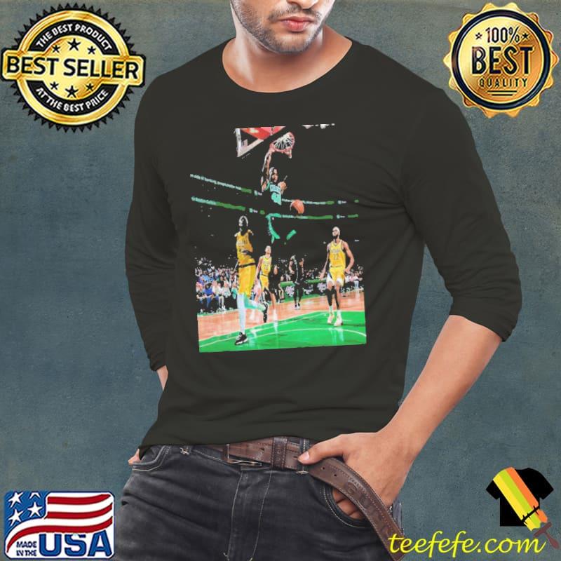 Al Horford Slam Dunk During The Game Indiana Pacers Vs Boston Celtics Short Moment NBA 2024 Shirt