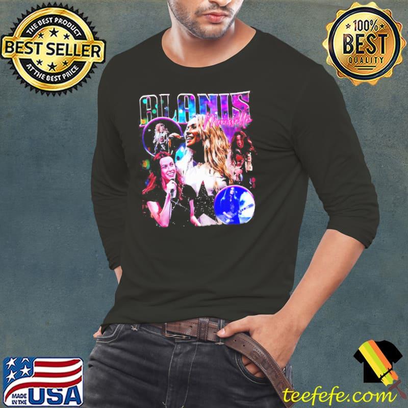 Alanis Morissette Music Retro Shirt Long Sleeve Tee Alanis Morissette Music Retro Shirt Long Sleeve Tee