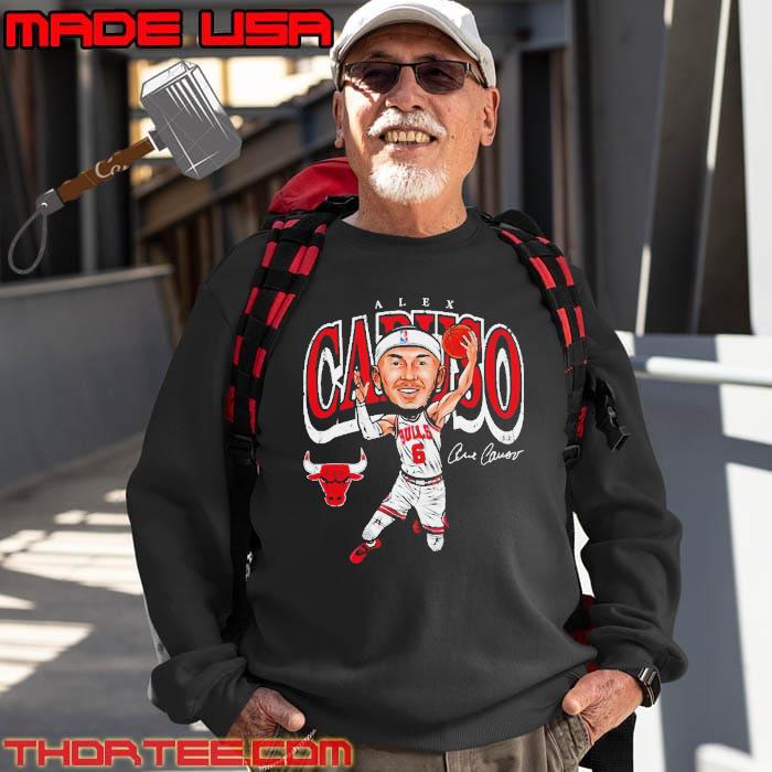Alex Caruso Chicago Bulls cartoon s Sweatshirt Alex Caruso Chicago Bulls cartoon s Sweatshirt