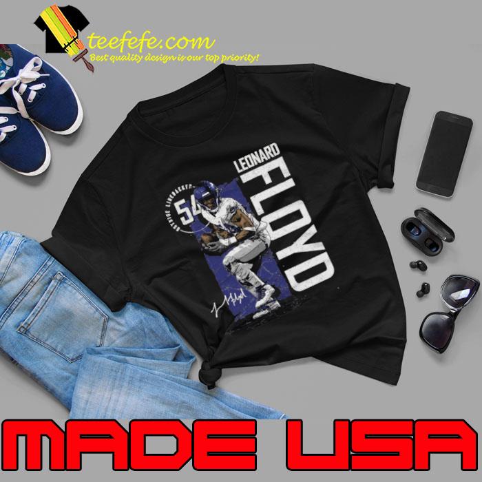 American football defensive end for the San Francisco 49ers leonard floyd football T-Shirt